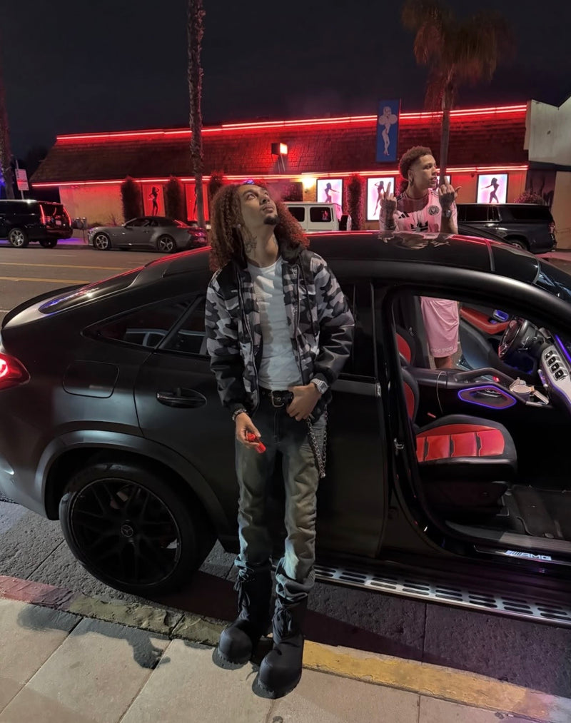 Bomber Jacket (Winter Camo)