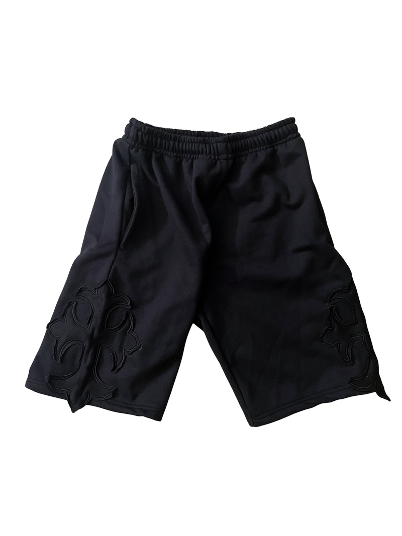 Cross Patch Work Shorts