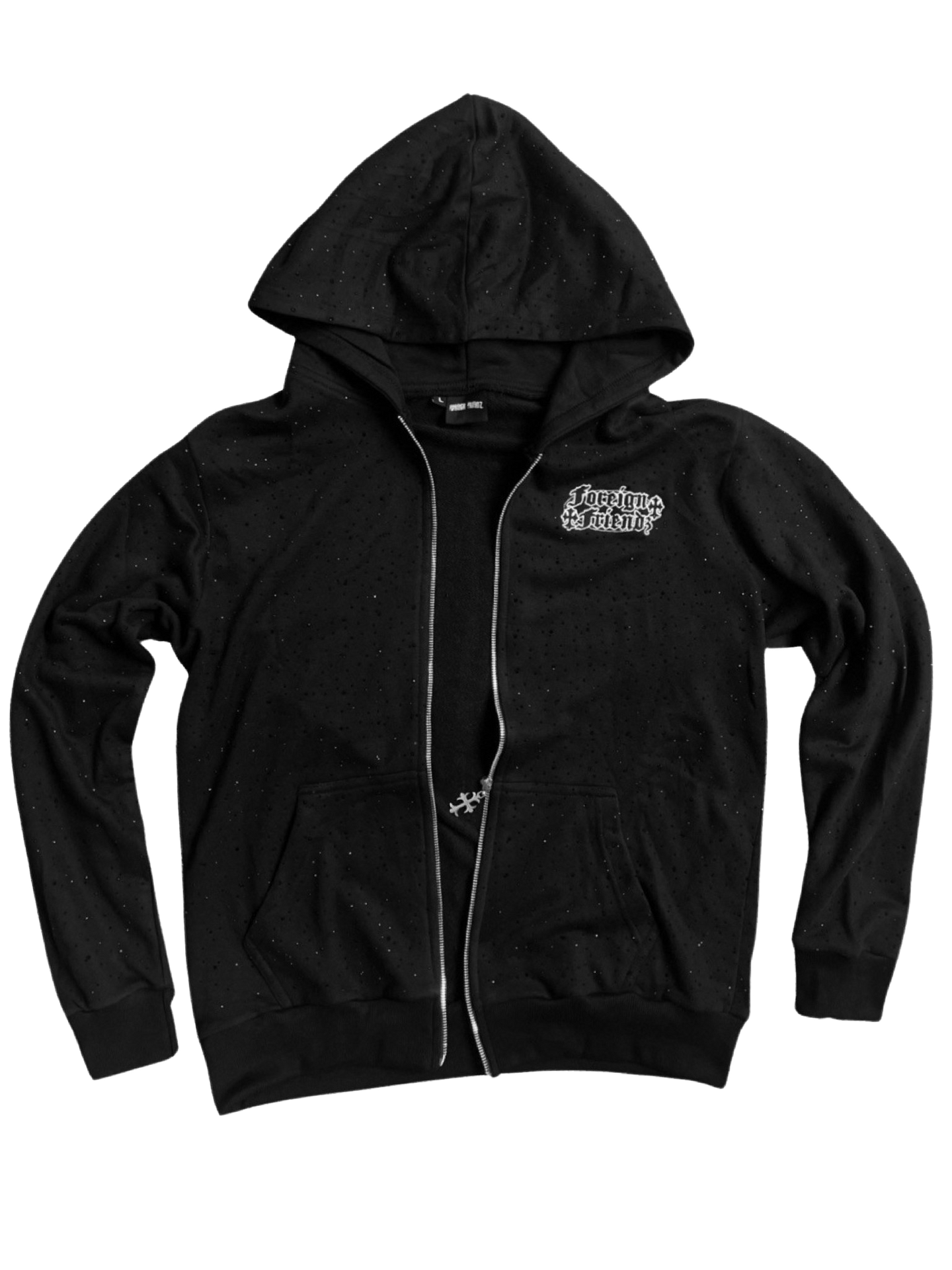 Double Cross Zip Up