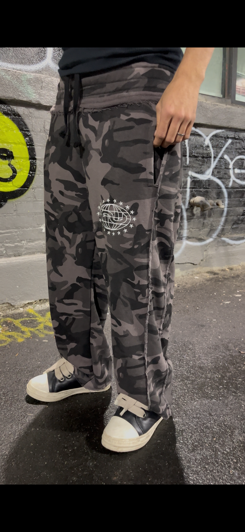 Camo Globe Sweats