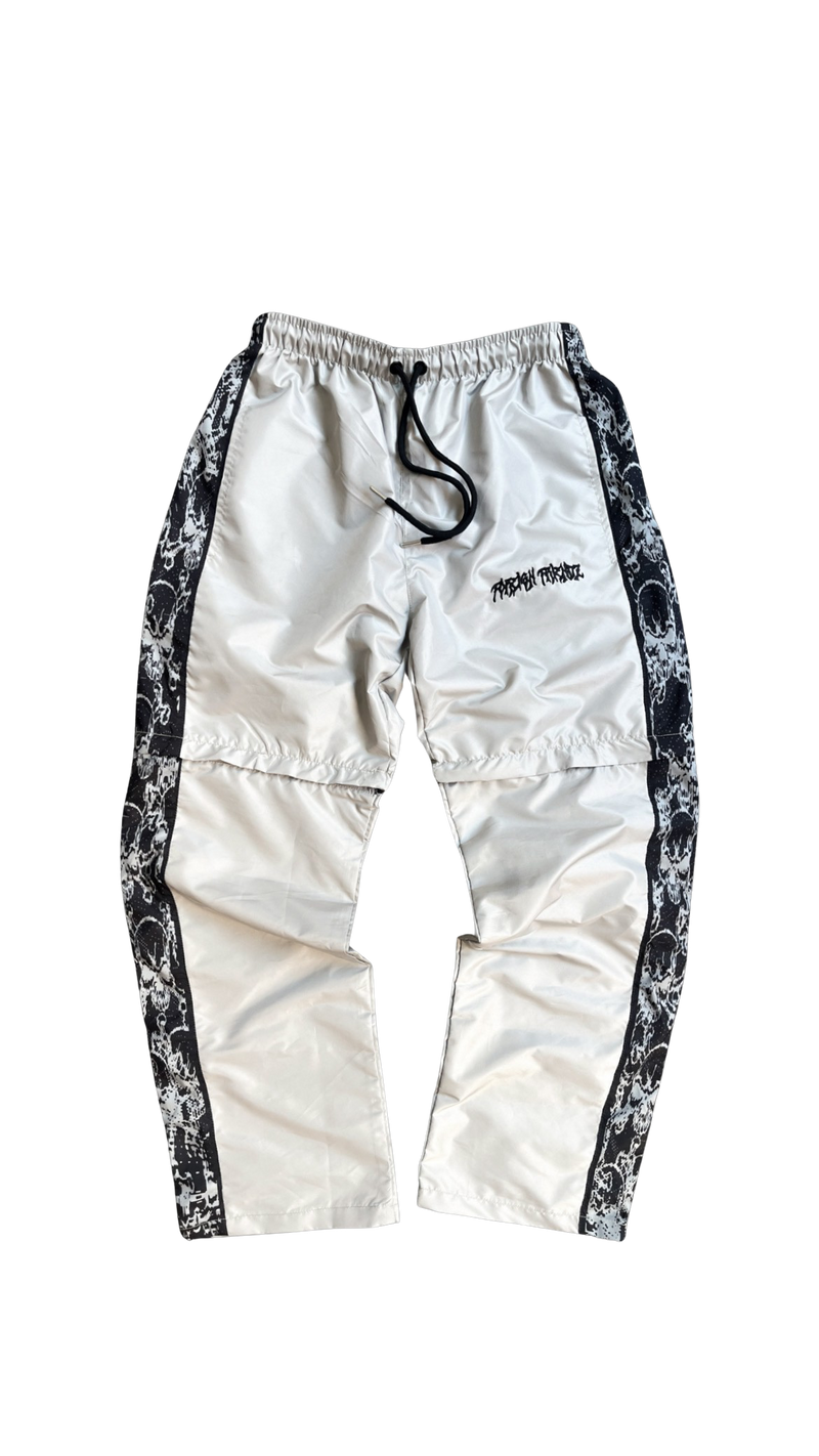 Skulls Track Pants (Light Gray)
