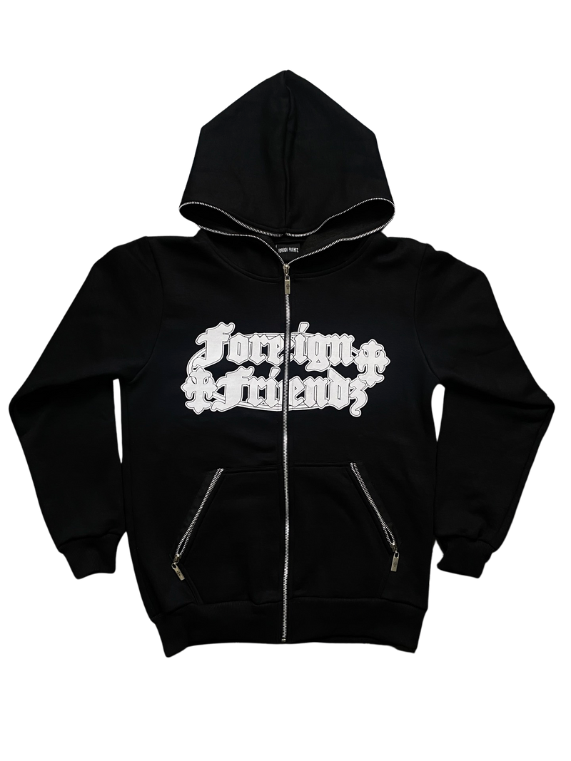 Double Cross Full Zip Up