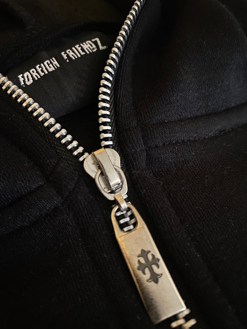 Double Cross Full Zip Up